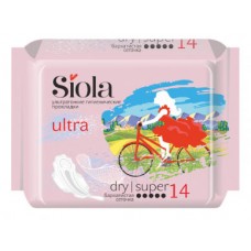 SIOLA Ultra Прокладки гигиенические Dry Super 14шт